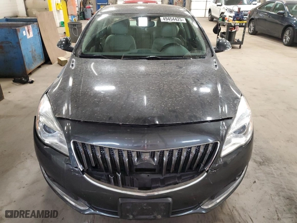 2014 Buick Regal Premium I with VIN 2G4GN5EXXE9225554, listed as a Copart auction lot 49454425 with 80,408 mi miles and Salvage Title. Bid and sale history available at carsss.com. Image 5.