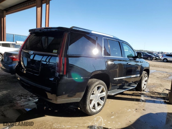 2018 Cadillac Escalade Luxury with VIN 1GYS4BKJ4JR398657, listed as a Copart auction lot 72763792 with 0 mi miles. Bid and sale history available at carsss.com. Image 3.