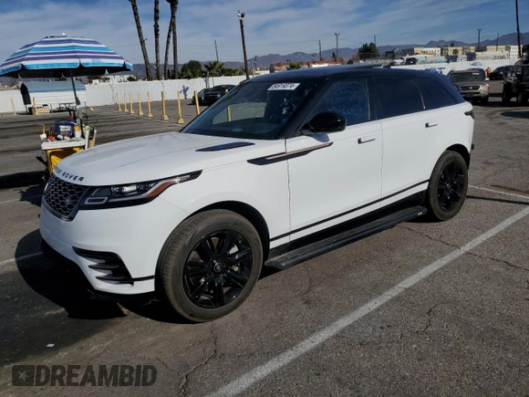 2023 Land Rover Range Rover Velar R-Dynamic S with VIN SALYT2EU1PA358335, listed as a Copart auction lot 84919374 with 4,692 mi miles and Salvage Title. Bid and sale history available at DreamBid. Image 1.