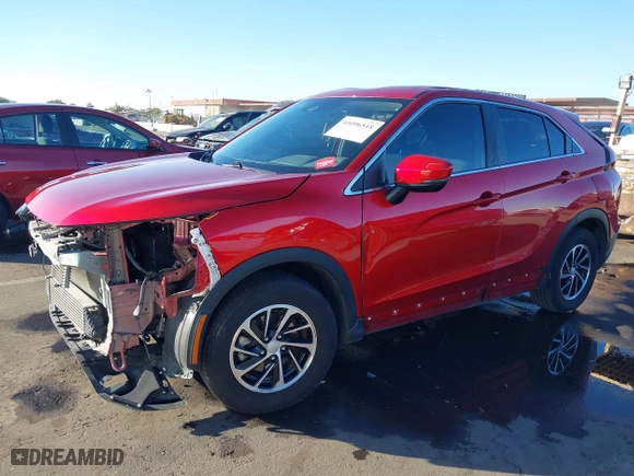 2022 Mitsubishi Eclipse Cross ES with VIN JA4ASUAA0NZ001837, listed as a IAAI auction lot 41096518 with 91,117 mi miles. Bid and sale history available at carsss.com. Image 18.