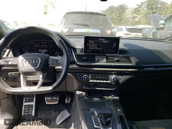 2020 Audi SQ5 Premium Plus with VIN WA1B4AFYXL2037124, listed as a Copart auction lot 45474703 with 17,609 mi miles. Bid and sale history available at carsss.com. Image 8.
