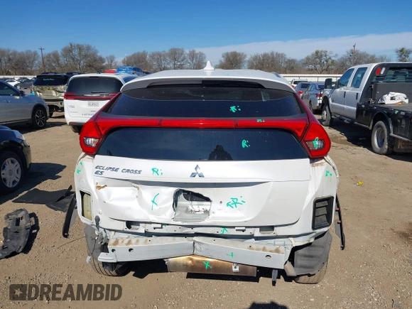 2020 Mitsubishi Eclipse Cross ES z VIN JA4AS3AA3LZ023452, wystawiony jako IAAI lot #41398847 z przebiegiem 68 445 mil mil oraz . Historia ofert i sprzedaży dostępna na DreamBid. Obrazek 17.