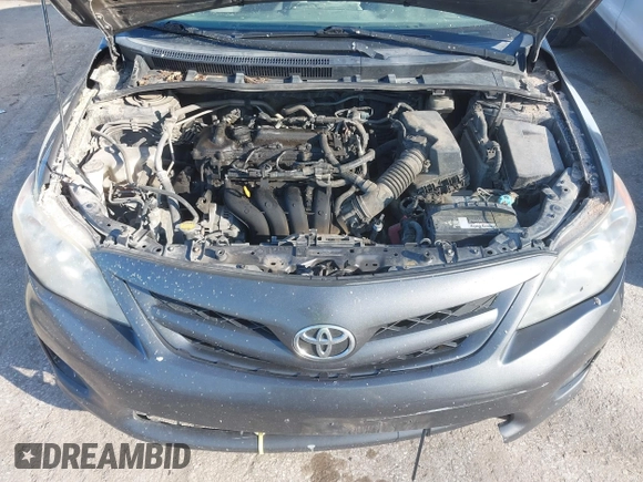 2011 Toyota Corolla L with VIN JTDBU4EE5B9140455, listed as a IAAI auction lot 41748242 with 319,346 mi miles. Bid and sale history available at carsss.com. Image 10.