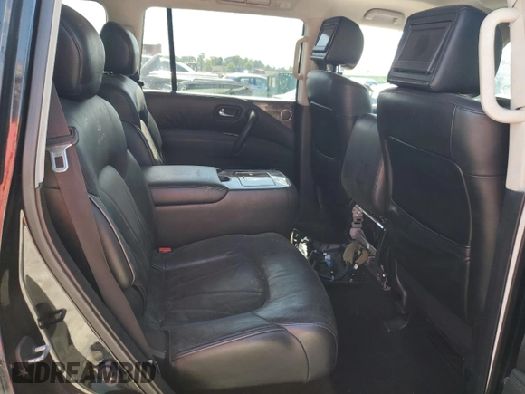 2011 Infiniti QX56 7-passenger with VIN JN8AZ2NE7B9006858, listed as a Copart auction lot 72564294 with 207,325 mi miles and Salvage Title. Bid and sale history available at carsss.com. Image 11.