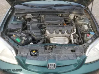 2001 Honda Civic EX with VIN 1HGEM22971L016148, listed as a Copart auction lot 46741305 with 193,345 mi miles and Clean Title. Bid and sale history available at carsss.com. Image 11.