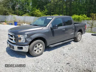 2017 Ford F-150 XL with VIN 1FTEW1C83HKC85191, listed as a Copart auction lot 53687415 with 140,407 mi miles and Salvage Title. Bid and sale history available at carsss.com. Image 1.