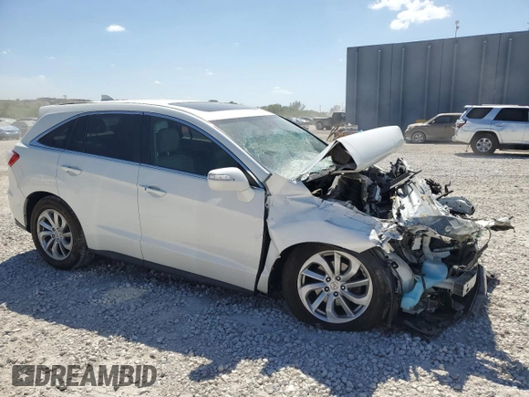 2017 Acura RDX with VIN 5J8TB4H36HL012923, listed as a Copart auction lot 53708915 with Not provided miles and Non repairable. Bid and sale history available at DreamBid. Image 4.