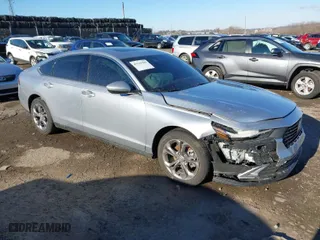 2024 Honda Accord Sedan EX with VIN 1HGCY1F33RA053412, listed as a IAAI auction lot 41579490 with 2,518 mi miles. Bid and sale history available at carsss.com. Image 1.