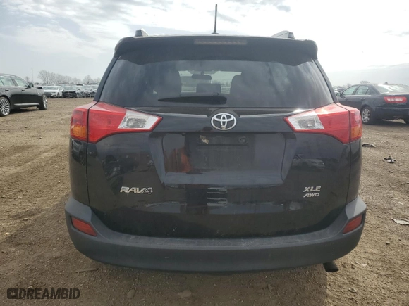 2015 Toyota RAV4 XLE with VIN 2T3RFREV6FW299416, listed as a Copart auction lot 49614935 with 275,239 mi miles and Salvage Title. Bid and sale history available at carsss.com. Image 6.