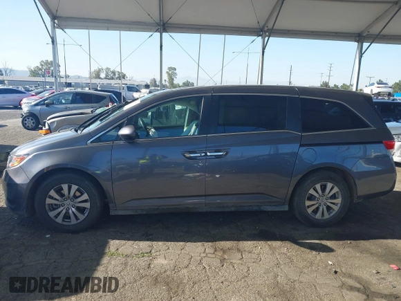 2014 Honda Odyssey EX-L with VIN 5FNRL5H61EB079742, listed as a IAAI auction lot 41992473 with 125,397 mi miles and . Bid and sale history available at carsss.com. Image 14.