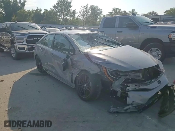2022 Toyota Corolla SE with VIN 5YFS4MCE6NP121446, listed as a Copart auction lot 69146444 with 29,952 mi miles and Salvage Title. Bid and sale history available at carsss.com. Image 11.