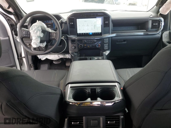 2024 Ford F-150 STX with VIN 1FTEW2LP8RKD25196, listed as a Copart auction lot 49453105 with 13,449 mi miles and Salvage Title. Bid and sale history available at carsss.com. Image 8.