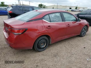 2024 Nissan Sentra SV with VIN 3N1AB8CV6RY350310, listed as a Copart auction lot 54760875 with 37,307 mi miles and Clean Title. Bid and sale history available at DreamBid. Image 3.