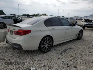 2017 BMW 5 Series 540i with VIN WBAJE5C32HG914839, listed as a Copart auction lot 54565725 with 71,795 mi miles and Salvage title. Bid and sale history available at DreamBid. Image 3.
