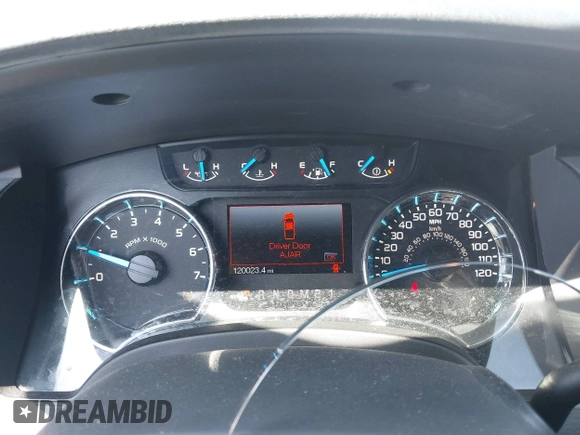 2013 Ford F-150 XL with VIN 1FTFW1ET1DFD46837, listed as a IAAI auction lot 42017411 with 120,023 mi miles. Bid and sale history available at carsss.com. Image 7.