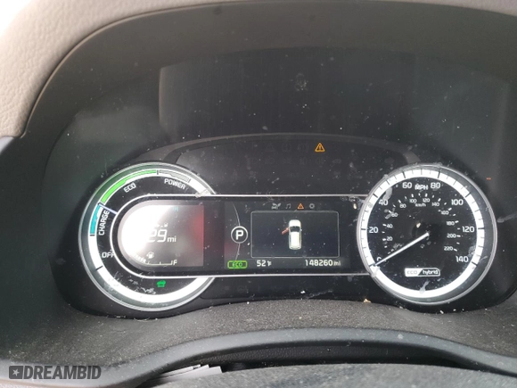 2017 Kia Niro EX with VIN KNDCC3LC1H5068740, listed as a Copart auction lot 49791415 with 148,260 mi miles and Salvage Title. Bid and sale history available at carsss.com. Image 9.
