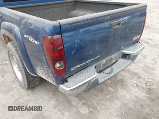 2005 GMC Canyon 1SE SLE Z71 with VIN 1GTDS136258278070, listed as a IAAI auction lot 41490572 with 278,558 mi miles. Bid and sale history available at carsss.com. Image 6.