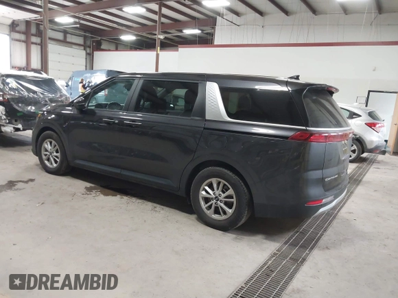 2022 Kia Carnival LXS with VIN KNDNB4H37N6168339, listed as a IAAI auction lot 41491533 with 51,286 mi miles. Bid and sale history available at carsss.com. Image 3.