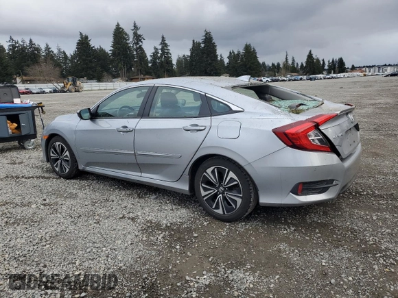 2017 Honda Civic Sedan EX-L with VIN 2HGFC1F77HH658290, listed as a Copart auction lot 47558385 with 97,725 mi miles and Salvage Title. Bid and sale history available at carsss.com. Image 2.