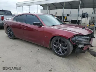 2019 Dodge Charger R/T with VIN 2C3CDXCT8KH652755, listed as a Copart auction lot 46363375 with 66,104 mi miles and Salvage Title. Bid and sale history available at carsss.com. Image 4.