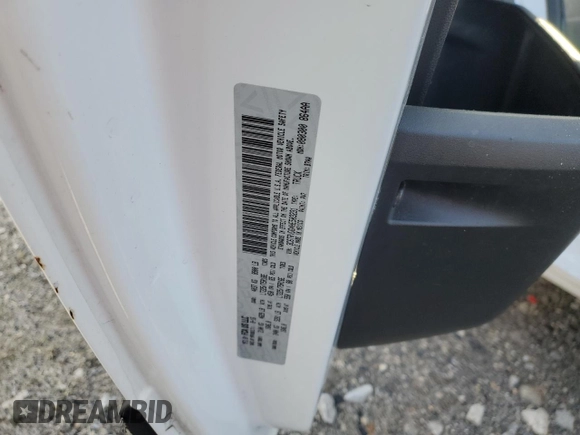 2017 Ram ProMaster Cargo with VIN 3C6TRVDGXHE503231, listed as a Copart auction lot 52055375 with 171,052 mi miles and Salvage Title. Bid and sale history available at carsss.com. Image 13.