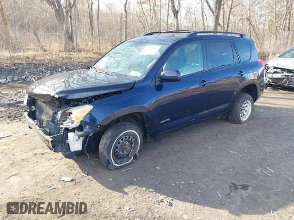 2007 Toyota RAV4 Limited with VIN JTMBD31V075120631, listed as a IAAI auction lot 41898264 with 148,236 mi miles. Bid and sale history available at carsss.com. Image 2.
