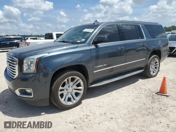 2019 GMC Yukon XL SLT with VIN 1GKS1GKCXKR404691, listed as a Copart auction lot 66746584 with Not Provided miles and Salvage Title. Bid and sale history available at carsss.com. Image 1.