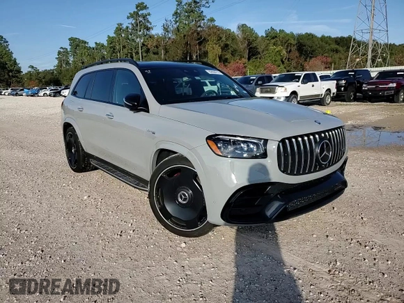 2024 Mercedes-Benz GLS 63 AMG with VIN 4JGFF8KE9RA930014, listed as a Copart auction lot 82650714 with 18,126 mi miles and Clean Title. Bid and sale history available at DreamBid. Image 12.