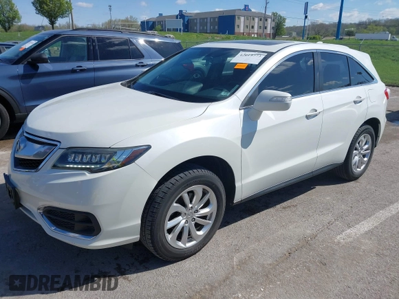 2017 Acura RDX w/Technology Pkg with VIN 5J8TB4H51HL014418, listed as a IAAI auction lot 42019773 with 125,965 mi miles. Bid and sale history available at carsss.com. Image 18.