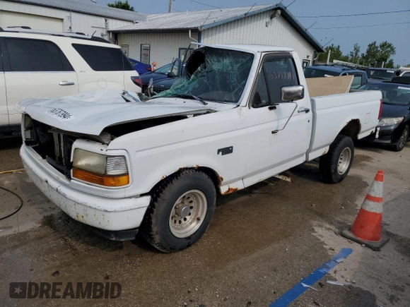 1994 Ford F-150 with VIN 1FTDF15Y7RNA04437, listed as a Copart auction lot 63767994 with 138,656 mi miles and Non Repairable. Bid and sale history available at carsss.com. Image 1.