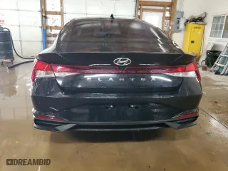 2021 Hyundai Elantra SEL with VIN KMHLS4AG3MU135879, listed as a Copart auction lot 72933034 with 56,426 mi miles and Salvage Title. Bid and sale history available at carsss.com. Image 6.