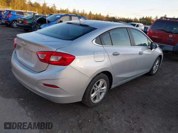 2017 Chevrolet Cruze LT with VIN 1G1BE5SMXH7212780, listed as a IAAI auction lot 41088567 with 115,252 mi miles and . Bid and sale history available at DreamBid. Image 4.