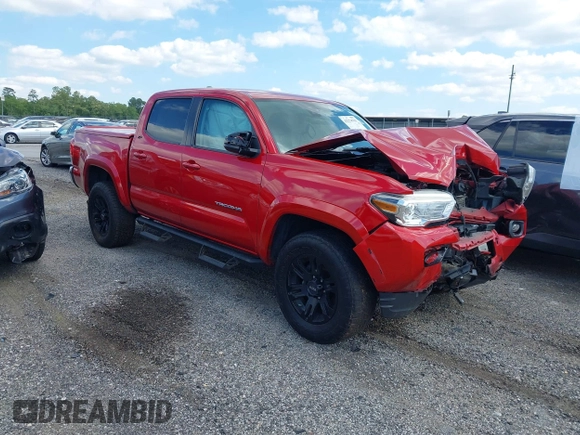 2020 Toyota Tacoma SR5 with VIN 3TMAZ5CN0LM125435, listed as a IAAI auction lot 42274793 with 91,460 mi miles and . Bid and sale history available at DreamBid. Image 1.