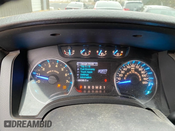 2011 Ford F-150 XL with VIN 1FTFW1EF8BFB85703, listed as a Copart auction lot 55388855 with 89,088 mi miles and Clean Title. Bid and sale history available at carsss.com. Image 8.