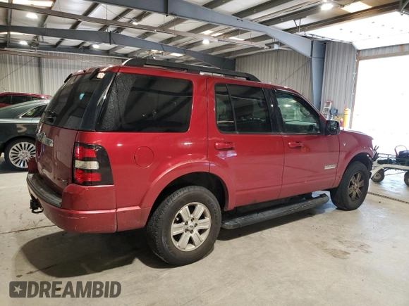2008 Ford Explorer XLT z VIN 1FMEU73878UA94818, wystawiony jako Copart lot #58712945 z przebiegiem 162 429 mil mil oraz Szkoda całkowita • Salvage title. Historia ofert i sprzedaży dostępna na DreamBid. Obrazek 3.