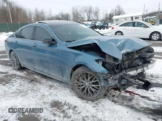 2018 Genesis G80 Sport z VIN KMHGN4JB8JU232780, wystawiony jako IAAI lot #41376814 z przebiegiem 134 760 mil mil oraz . Historia ofert i sprzedaży dostępna na DreamBid. Obrazek 1.