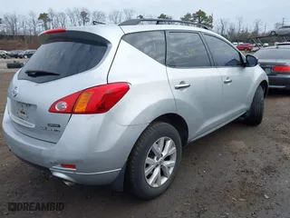 2010 Nissan Murano LE with VIN JN8AZ1MW0AW105655, listed as a IAAI auction lot 41726245 with 999,999 mi miles. Bid and sale history available at carsss.com. Image 4.