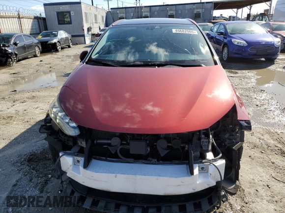 2018 Toyota Mirai with VIN JTDBVRBD5JA004443, listed as a Copart auction lot 45682005 with 76,567 mi miles and Salvage title. Bid and sale history available at DreamBid. Image 5.