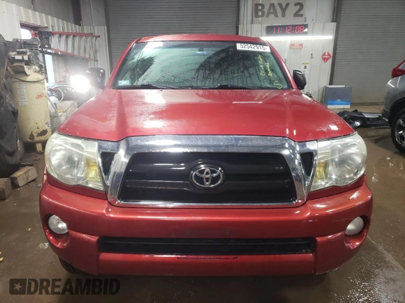 2007 Toyota Tacoma с VIN 5TEMU52N17Z343812, выставлен на аукционе Copart как лот 52542915 с пробегом 155 212 миль миль и Списание • Salvage title. История ставок и продаж доступна на DreamBid. Изображение 5.