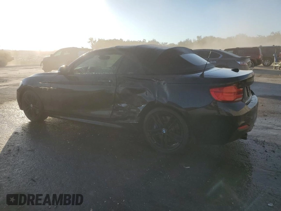 2019 BMW 2 Series M240i with VIN WBA2N1C53KVC28507, listed as a Copart auction lot 82928294 with 62,153 mi miles and Salvage Title. Bid and sale history available at carsss.com. Image 2.