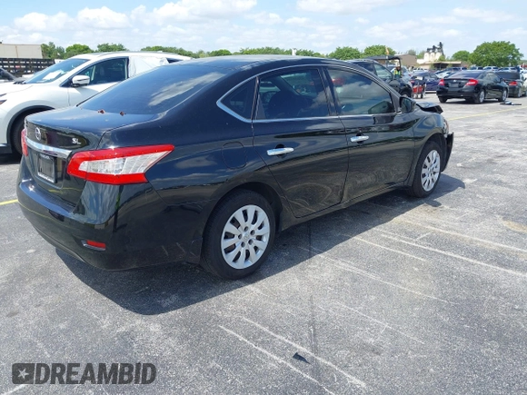 2015 Nissan Sentra SR with VIN 3N1AB7AP5FY272886, listed as a IAAI auction lot 42223330 with 83,981 mi miles and . Bid and sale history available at DreamBid. Image 4.