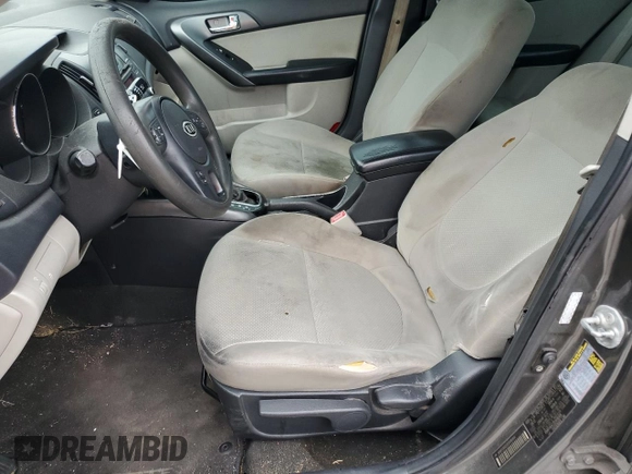 2013 Kia Forte EX with VIN KNAFU4A22D5696906, listed as a Copart auction lot 53113295 with 235,994 mi miles and Salvage Title. Bid and sale history available at carsss.com. Image 7.
