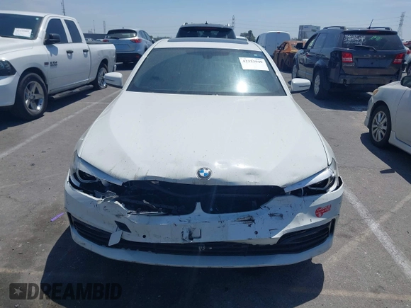2018 BMW 5 Series 530e with VIN WBAJA9C58JB252868, listed as a IAAI auction lot 42323949 with 100,530 mi miles and . Bid and sale history available at DreamBid. Image 12.