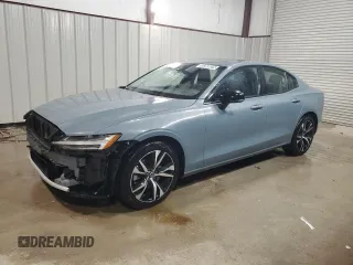 2024 Volvo S60 Core Dark Theme with VIN 7JRL12FK3RG321020, listed as a Copart auction lot 50360825 with 1,214 mi miles and Clean Title. Bid and sale history available at carsss.com. Image 1.