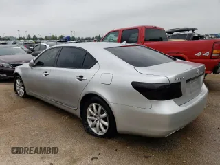2008 Lexus LS 460 LWB with VIN JTHGL46F485031905, listed as a Copart auction lot 64310963 with 156,057 mi miles and Salvage Title. Bid and sale history available at carsss.com. Image 2.