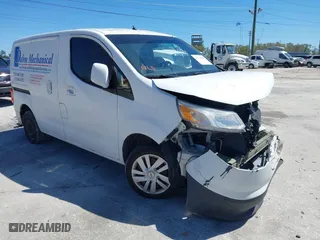 2015 Chevrolet City Express Cargo Van LS with VIN 3N63M0YN4FK706145, listed as a IAAI auction lot 41744920 with 153,829 mi miles. Bid and sale history available at carsss.com. Image 1.