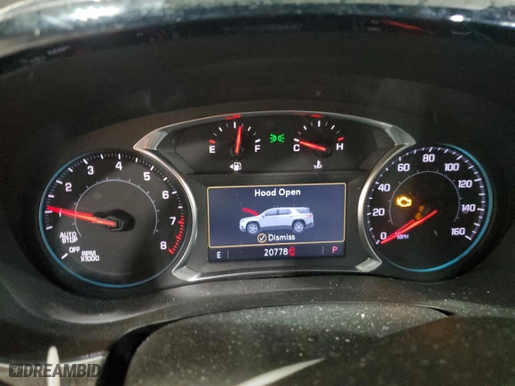 2023 Chevrolet Traverse RS with VIN 1GNEVJKW6PJ239515, listed as a Copart auction lot 47650865 with 20,778 mi miles and Salvage Title. Bid and sale history available at carsss.com. Image 9.