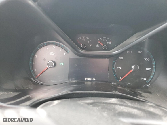 2016 Chevrolet Colorado 4WD Z71 with VIN 1GCGTDE38G1193471, listed as a Copart auction lot 44465395 with 81,060 mi miles and Salvage Title. Bid and sale history available at carsss.com. Image 9.