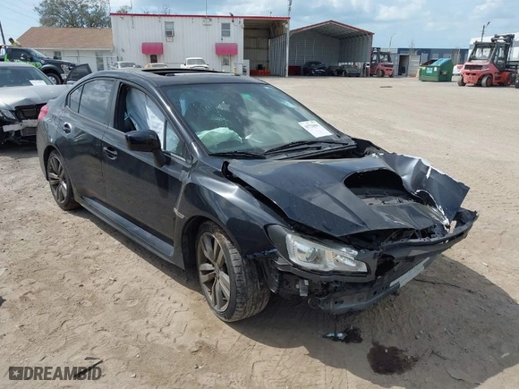 2017 Subaru WRX Premium with VIN JF1VA1E68H9829918, listed as a IAAI auction lot 41726861 with 97,263 mi miles. Bid and sale history available at carsss.com. Image 1.