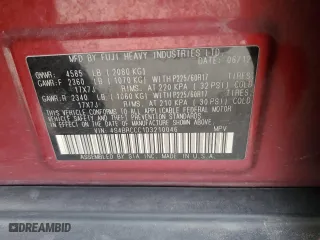 2013 Subaru Outback 2.5i Premium with VIN 4S4BRCCC1D3210046, listed as a Copart auction lot 53115585 with 124,521 mi miles and Salvage Title. Bid and sale history available at carsss.com. Image 12.
